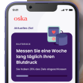 Screen der Oska Health App